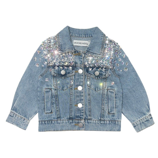 Hazel Gemstone Jean Jacket