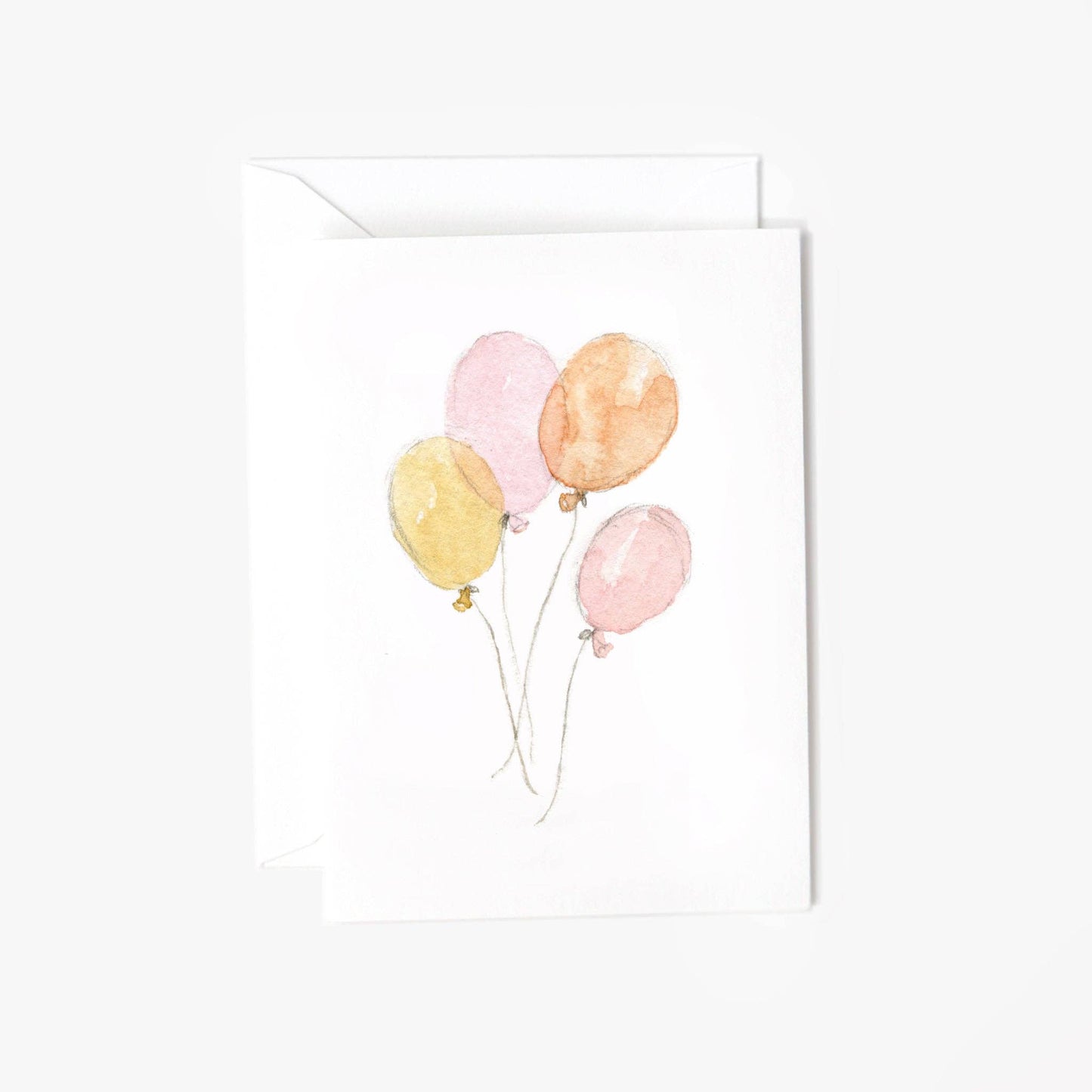 emily lex studio - Pink balloons mini notecard