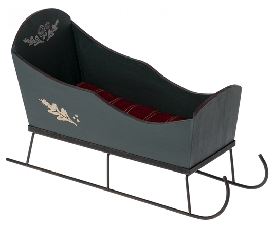 Sleigh, Medium - Green