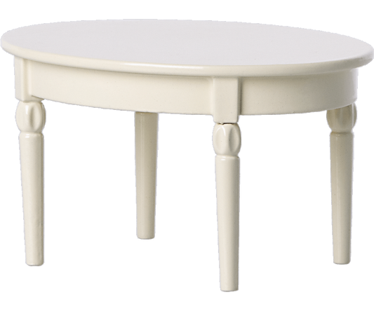 Vintage Dining Table - Mouse - Off White