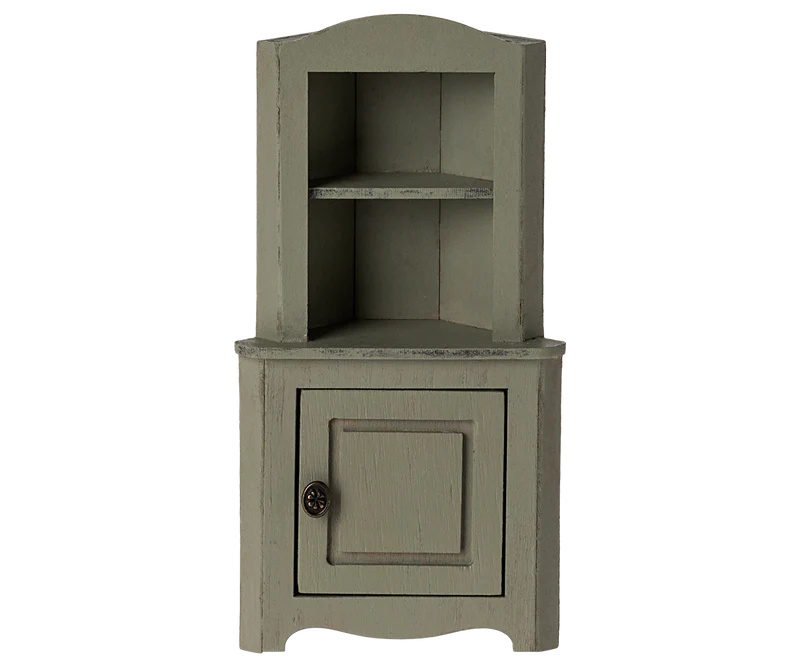 Corner Cabinet - Mouse - Light Green