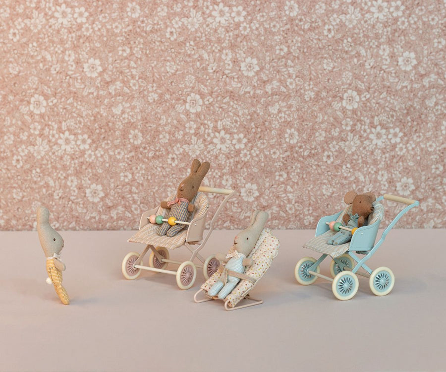 Stroller, Baby Mice- Rose