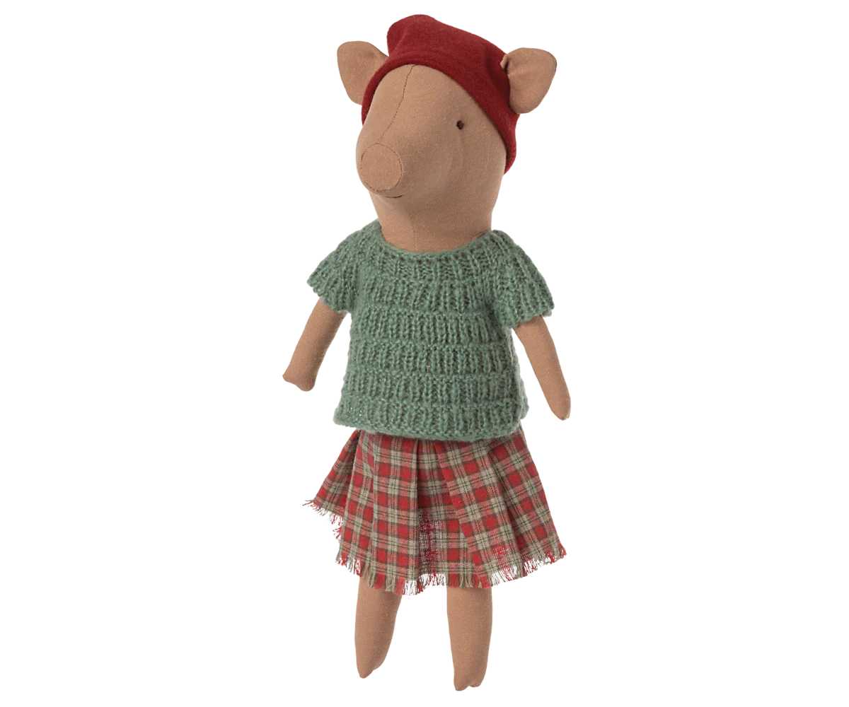 Christmas Pig - Girl