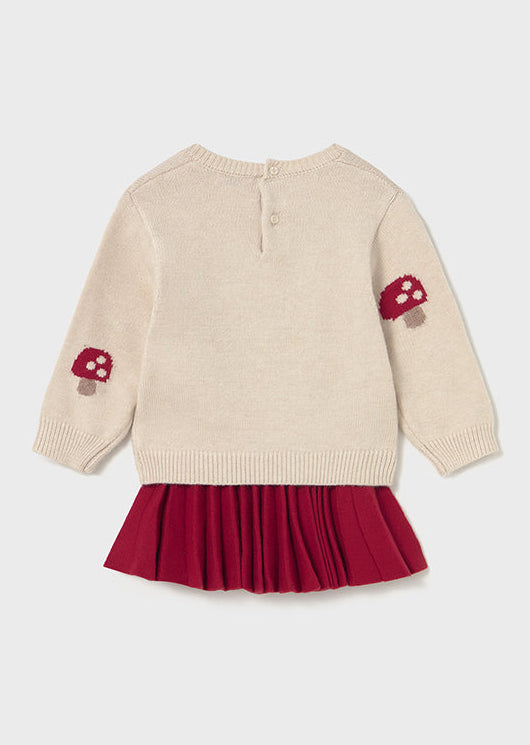 Mushroom Sweater + Skirt Set