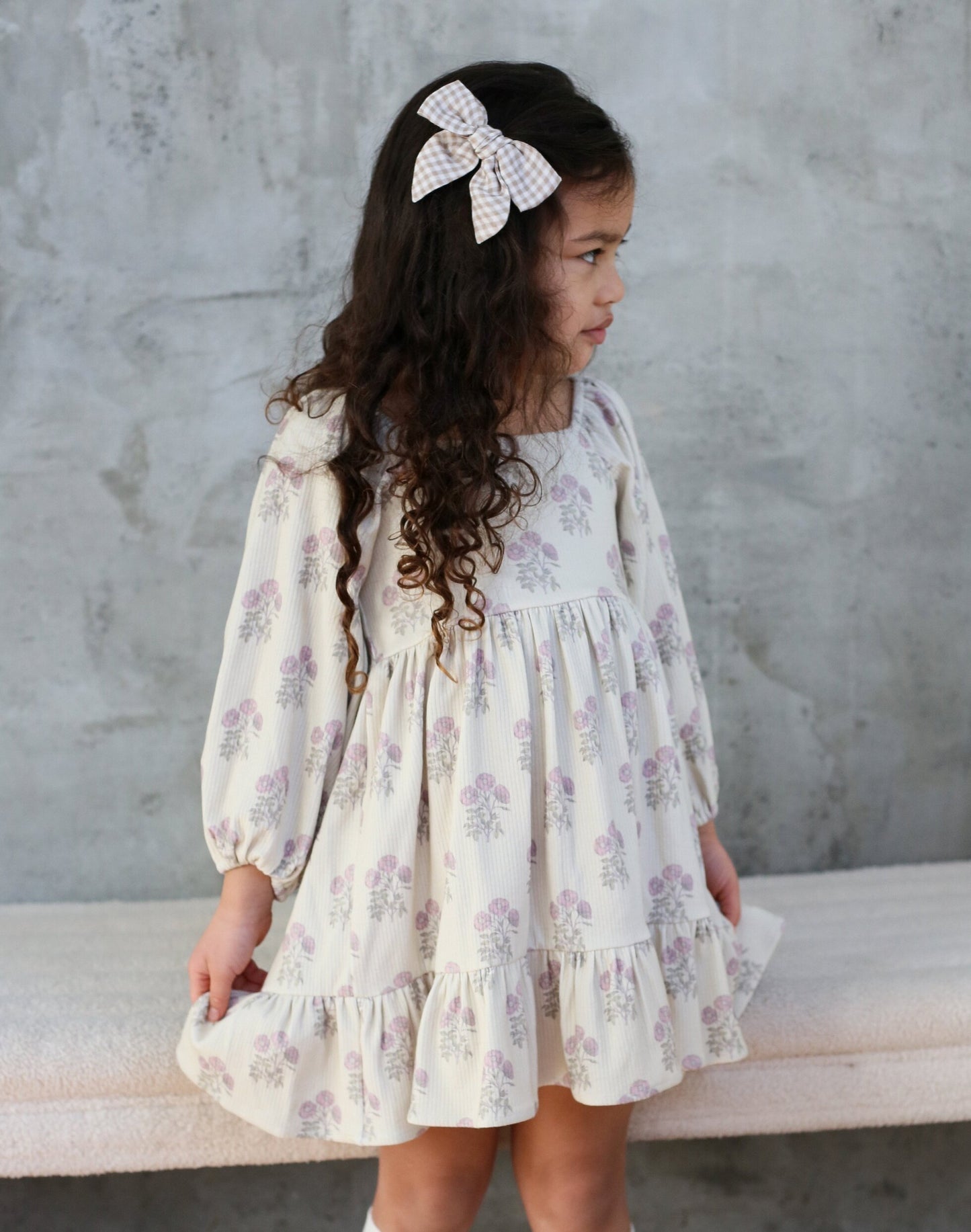 Fox Glove Flower Child Dress