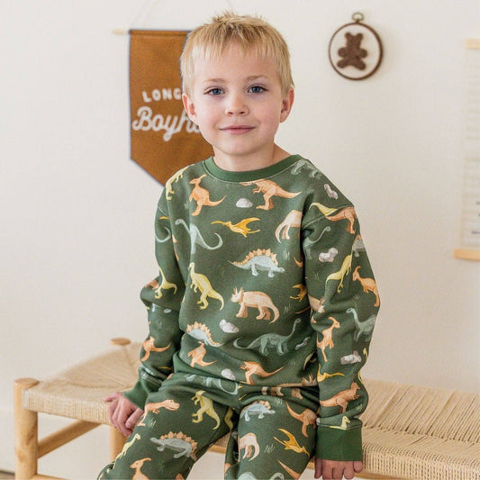 Dinosaurs Rock Sweatshirt - Boys