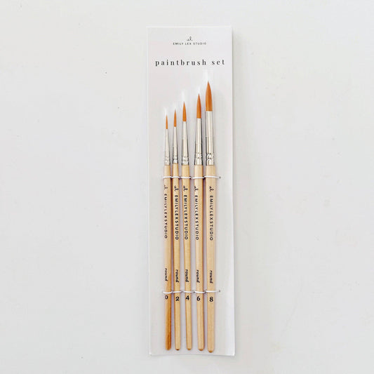 Watercolor Paintbrush Set
