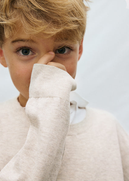 Sand Lightweight Sweater