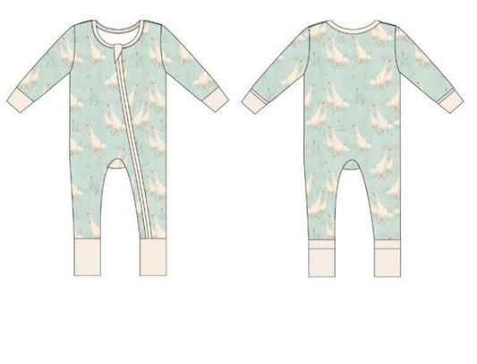 Gosling Grove - Convertible Zipper Romper