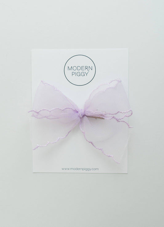 Lavender Mist | Ribbon Bow