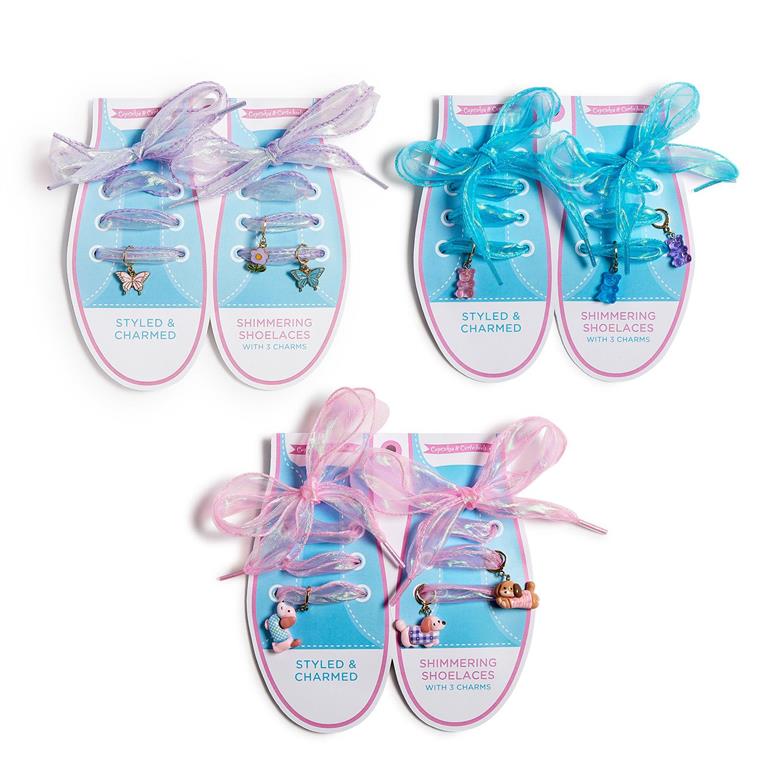 Shimmering Charm Shoelaces