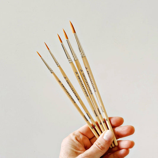 Watercolor Paintbrush Set