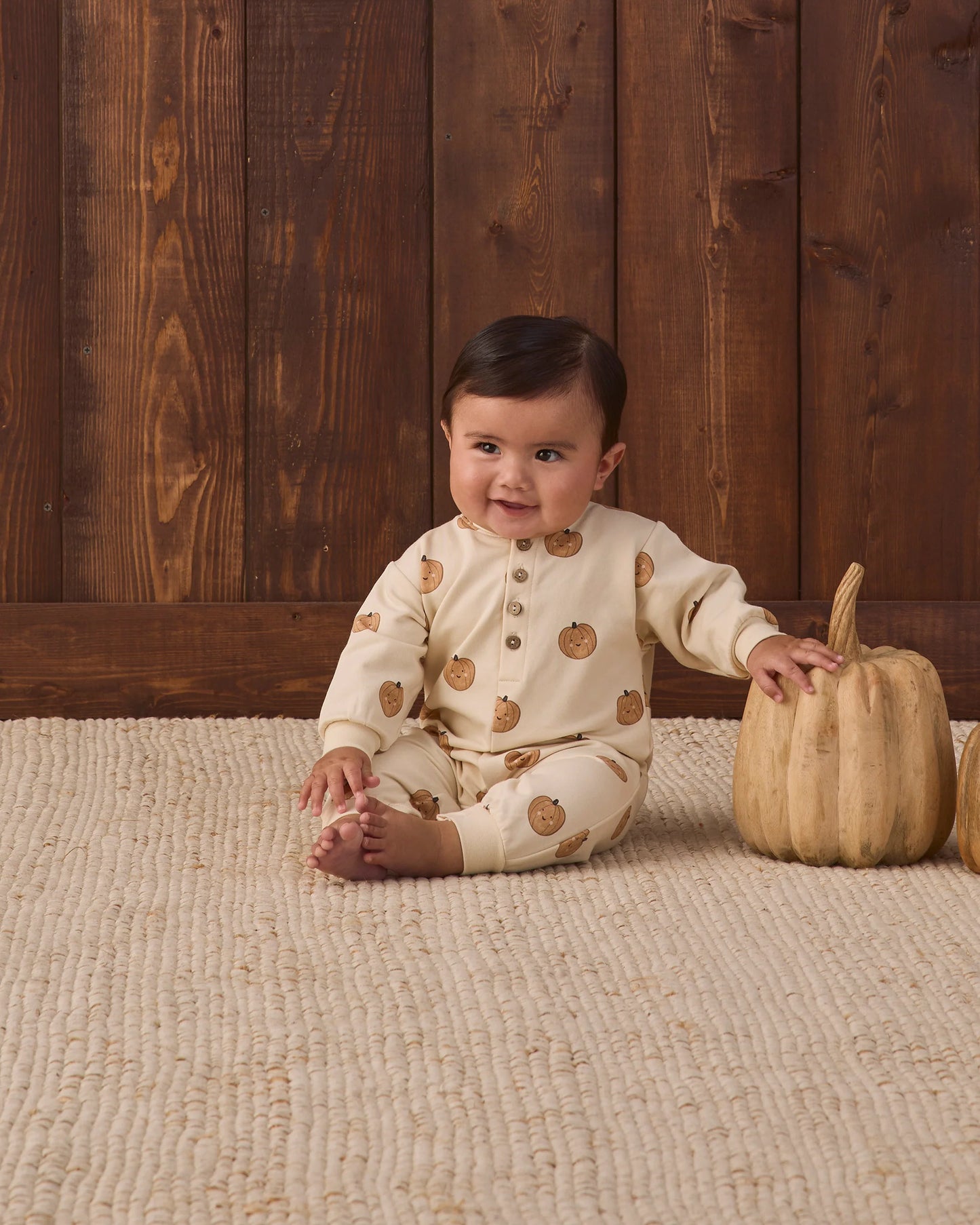 Pumpkins Relaxed Fleece Jumpsuit