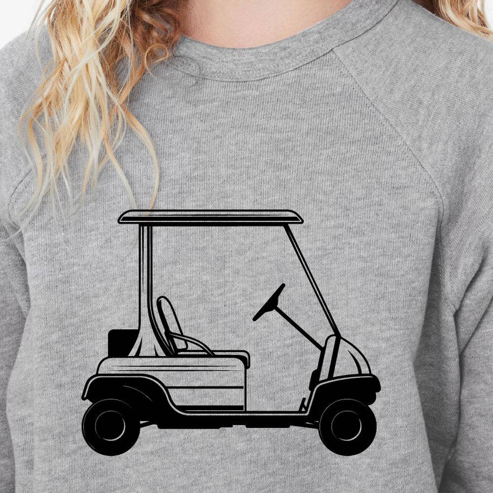 Golf Cart Youth Sweatshirt