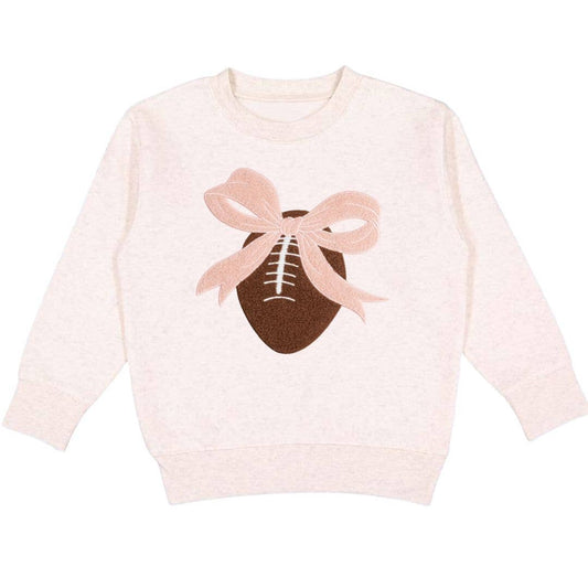 Coquette Football Patch Sweatshirt