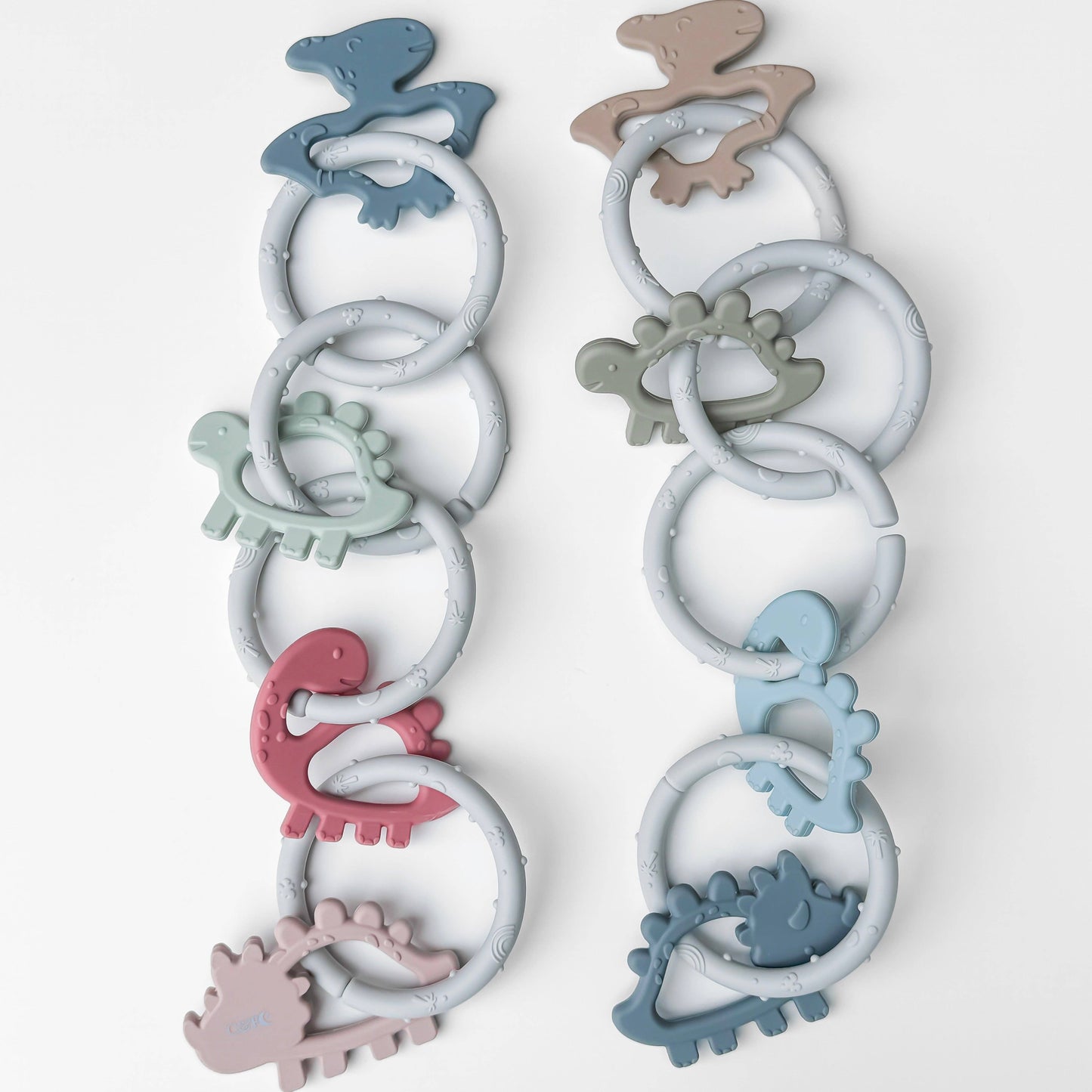 Dino Rings Silicone Teether