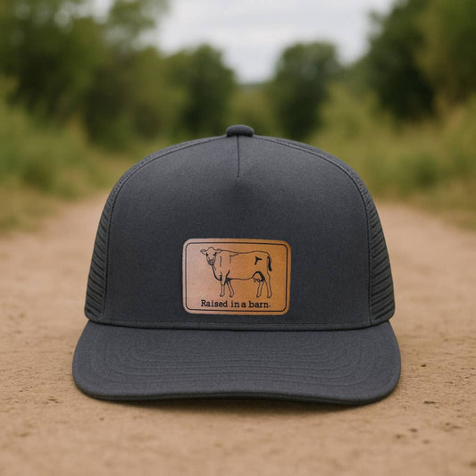 Raised in a Barn Kids Trucker Hat