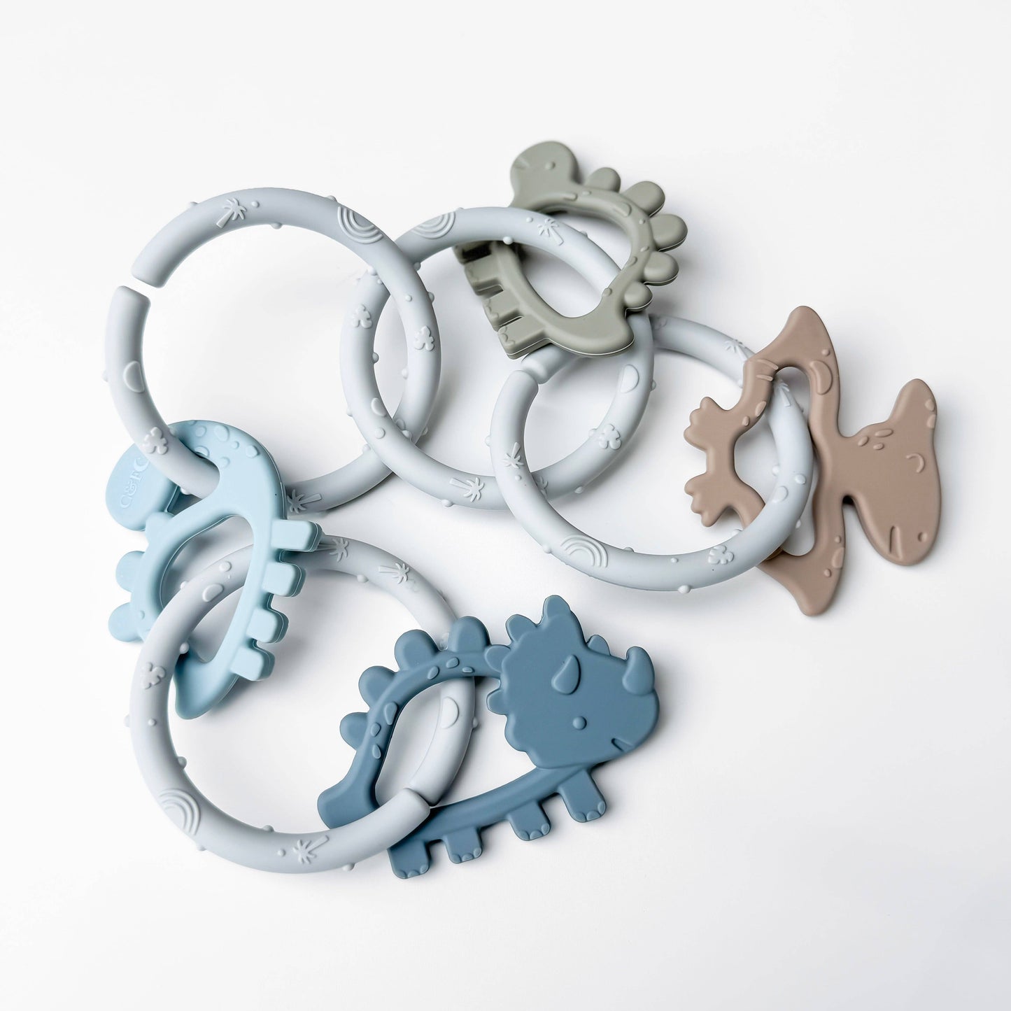 Dino Rings Silicone Teether