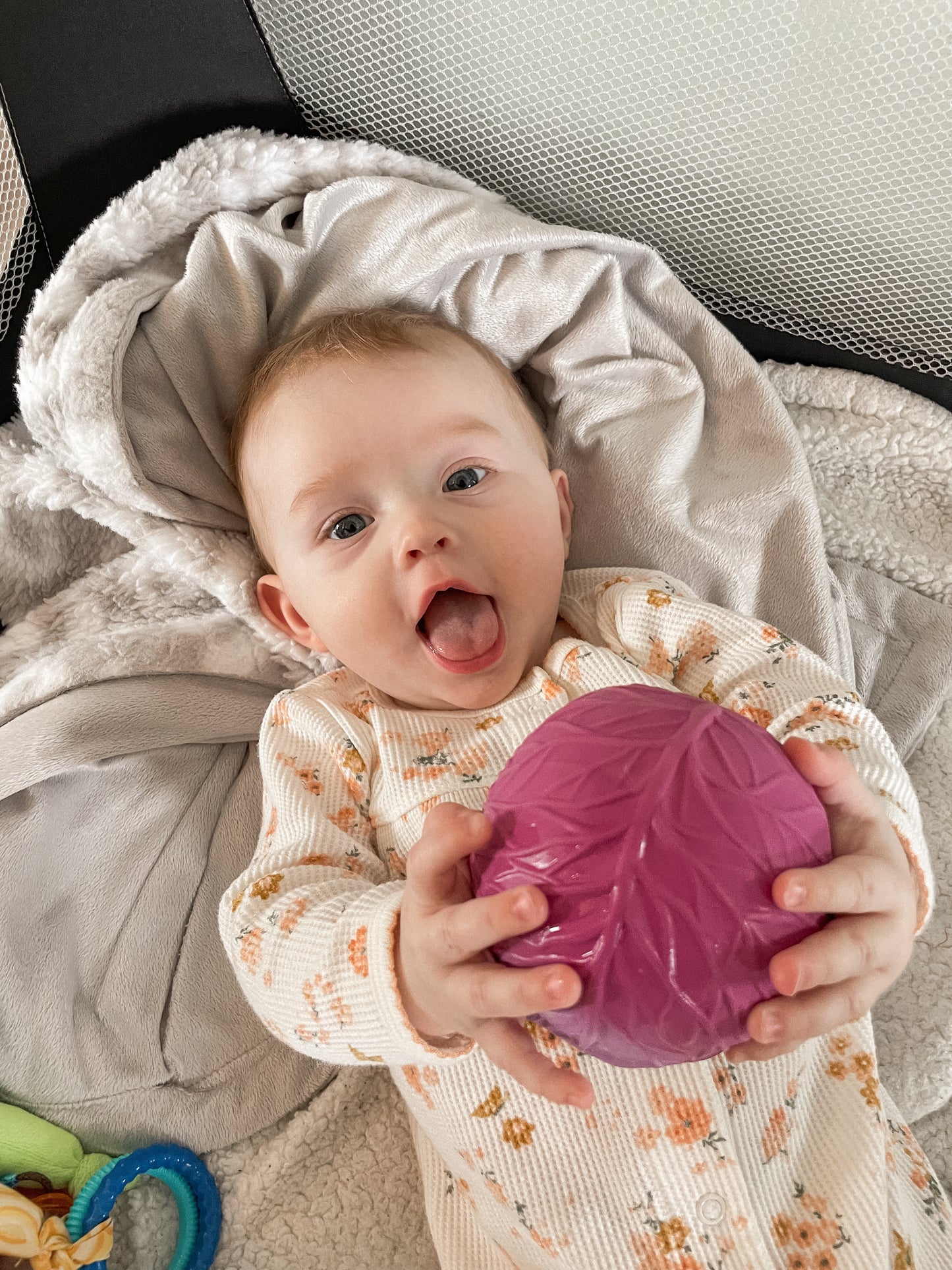 Purple Cabbage Baby Ball
