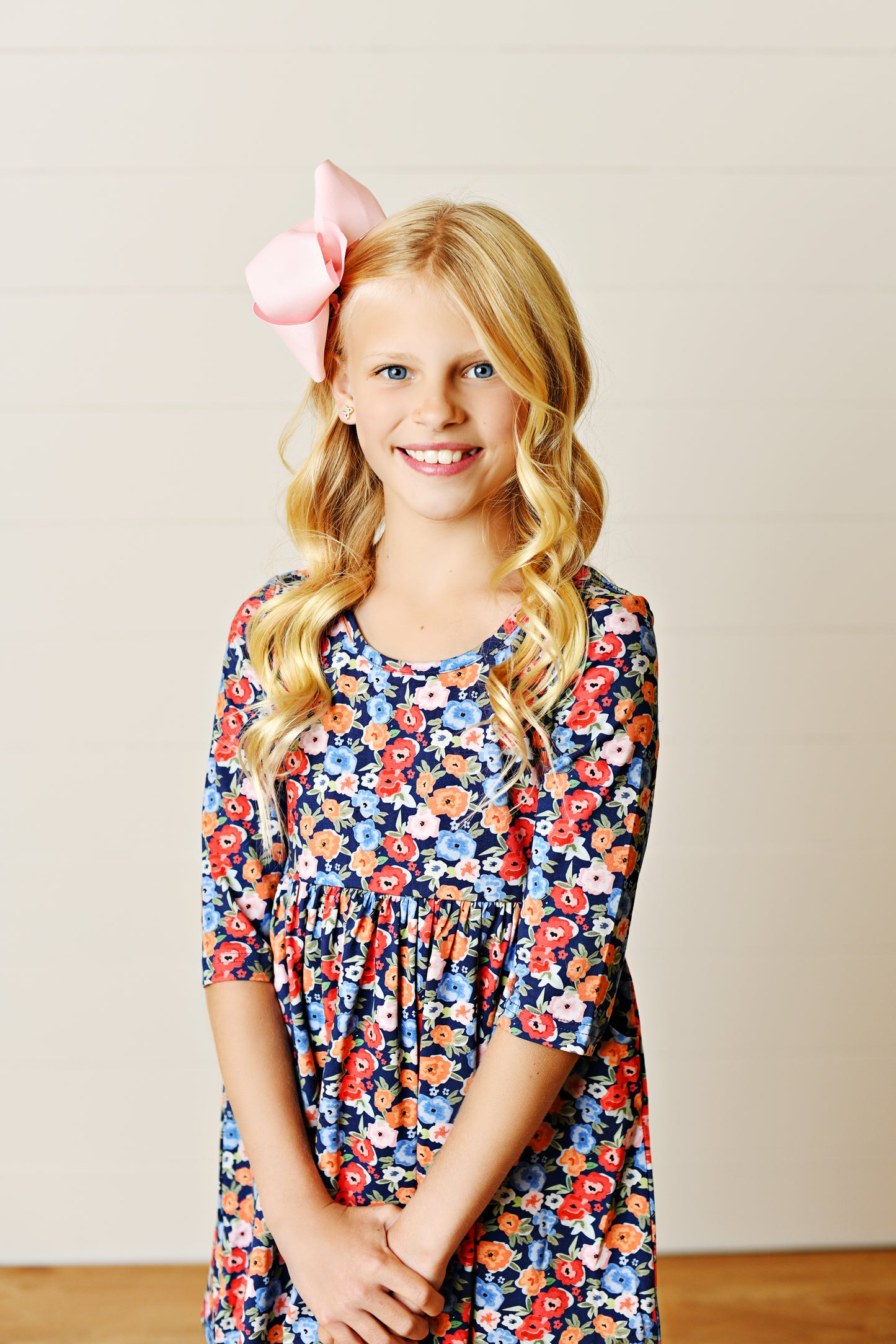 Fall Blooms Twirl Dress