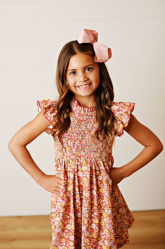 Flora's Favorite Flutter Dress