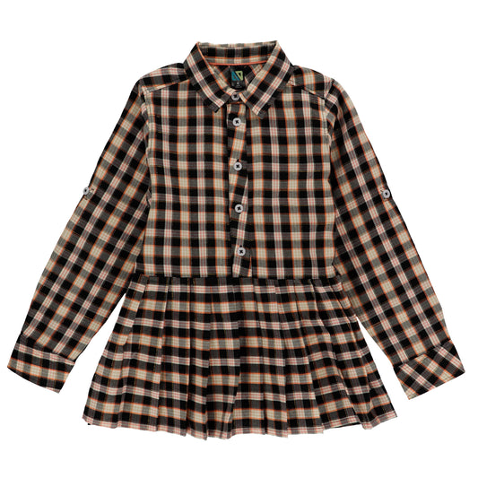 Vibes Plaid Dress