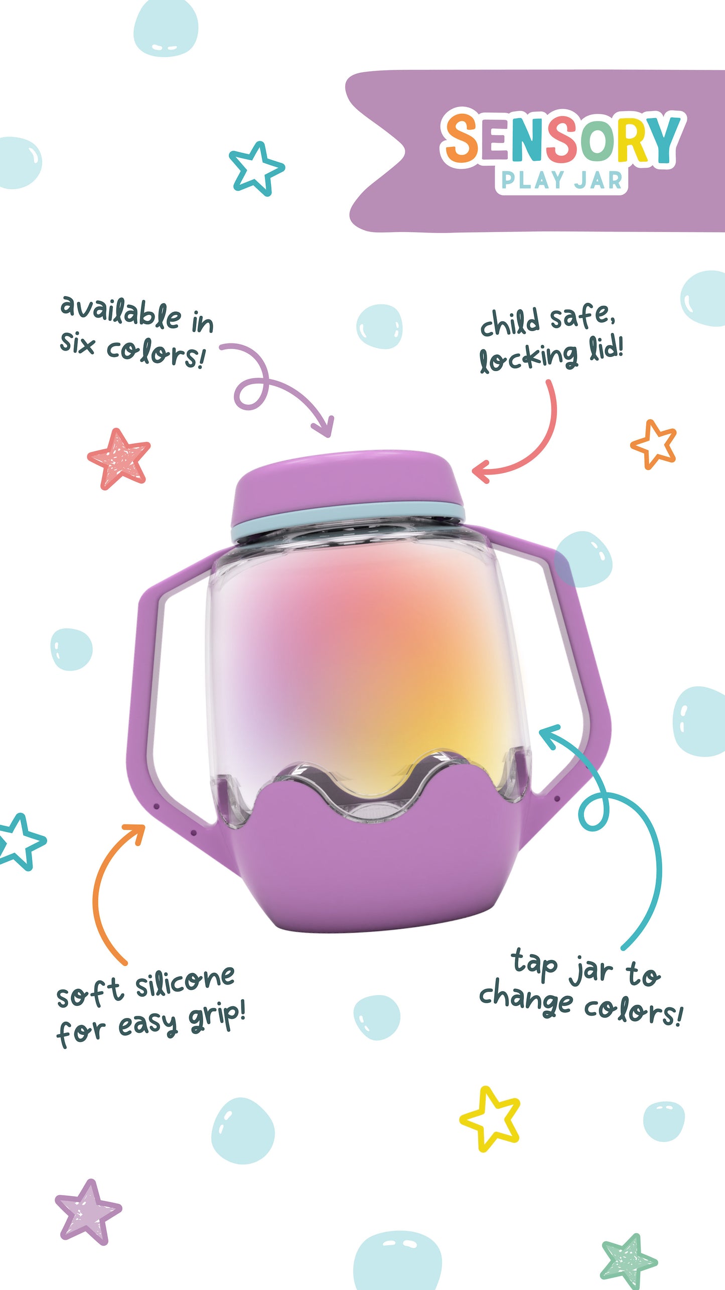 Purple - Sensory Jar