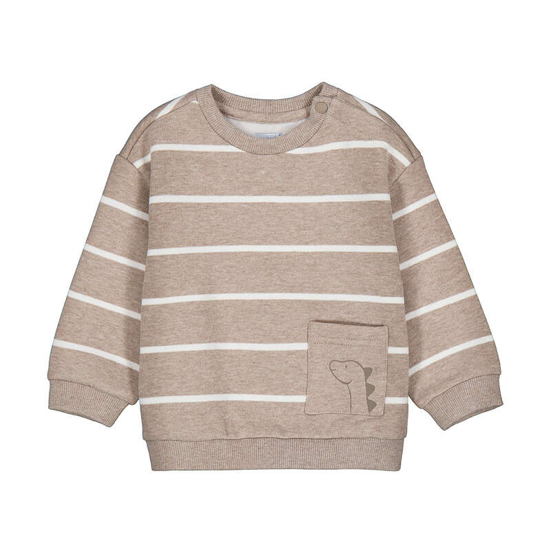 Dino Pal Striped Pullover