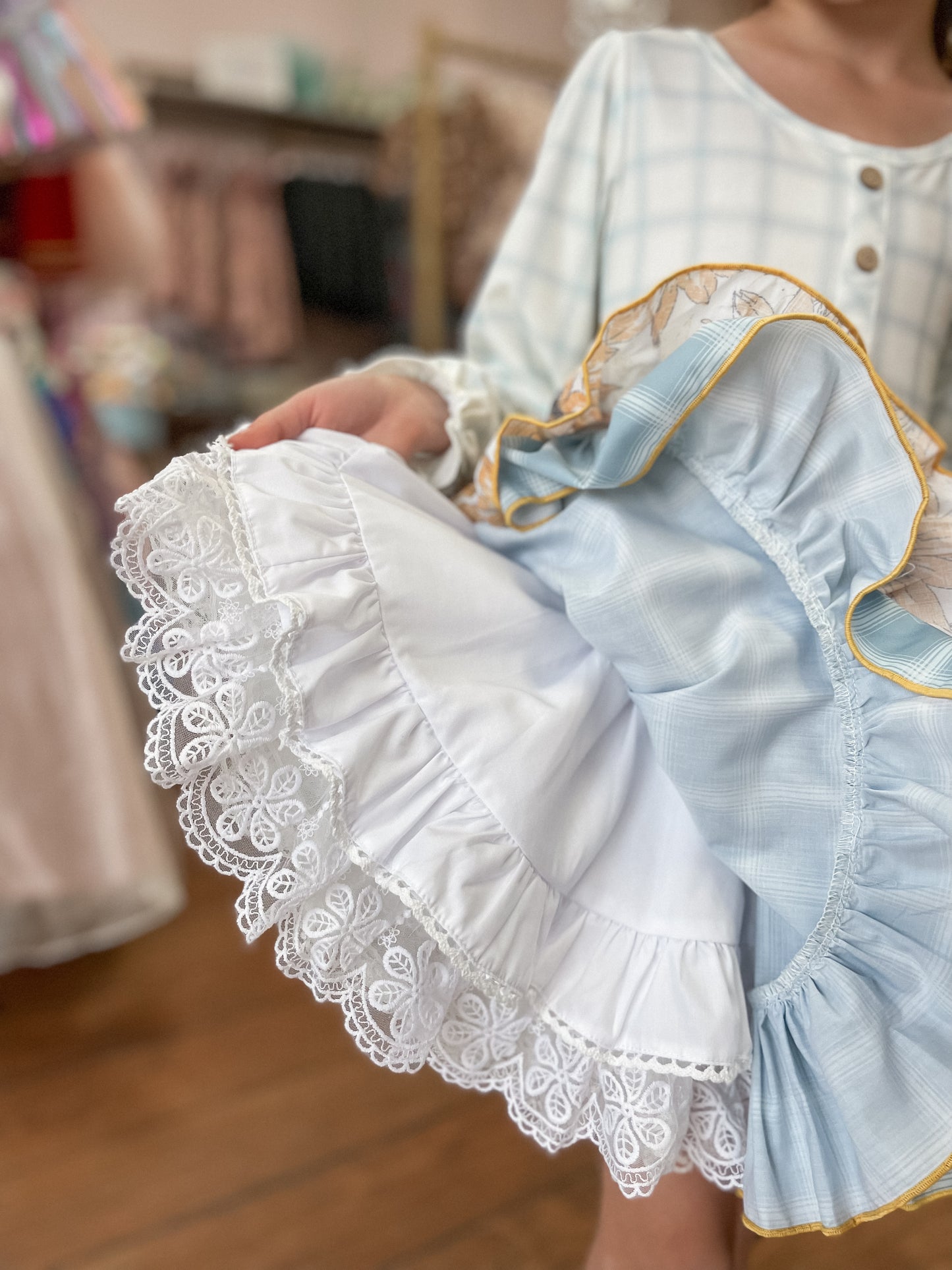 Fancy Petti Skirt - French Vanilla