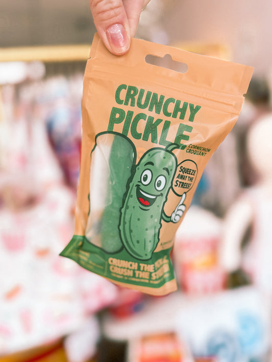 Crunchy Pickle Squish Toy