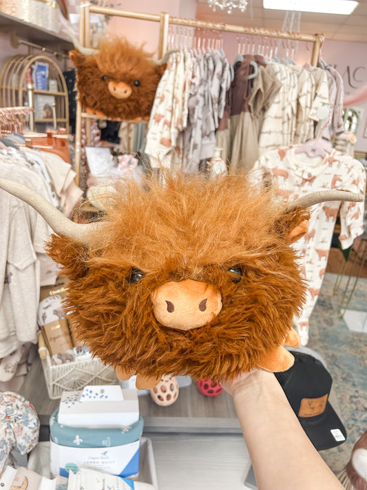 Snuggle Puff Super Soft Highland Cow