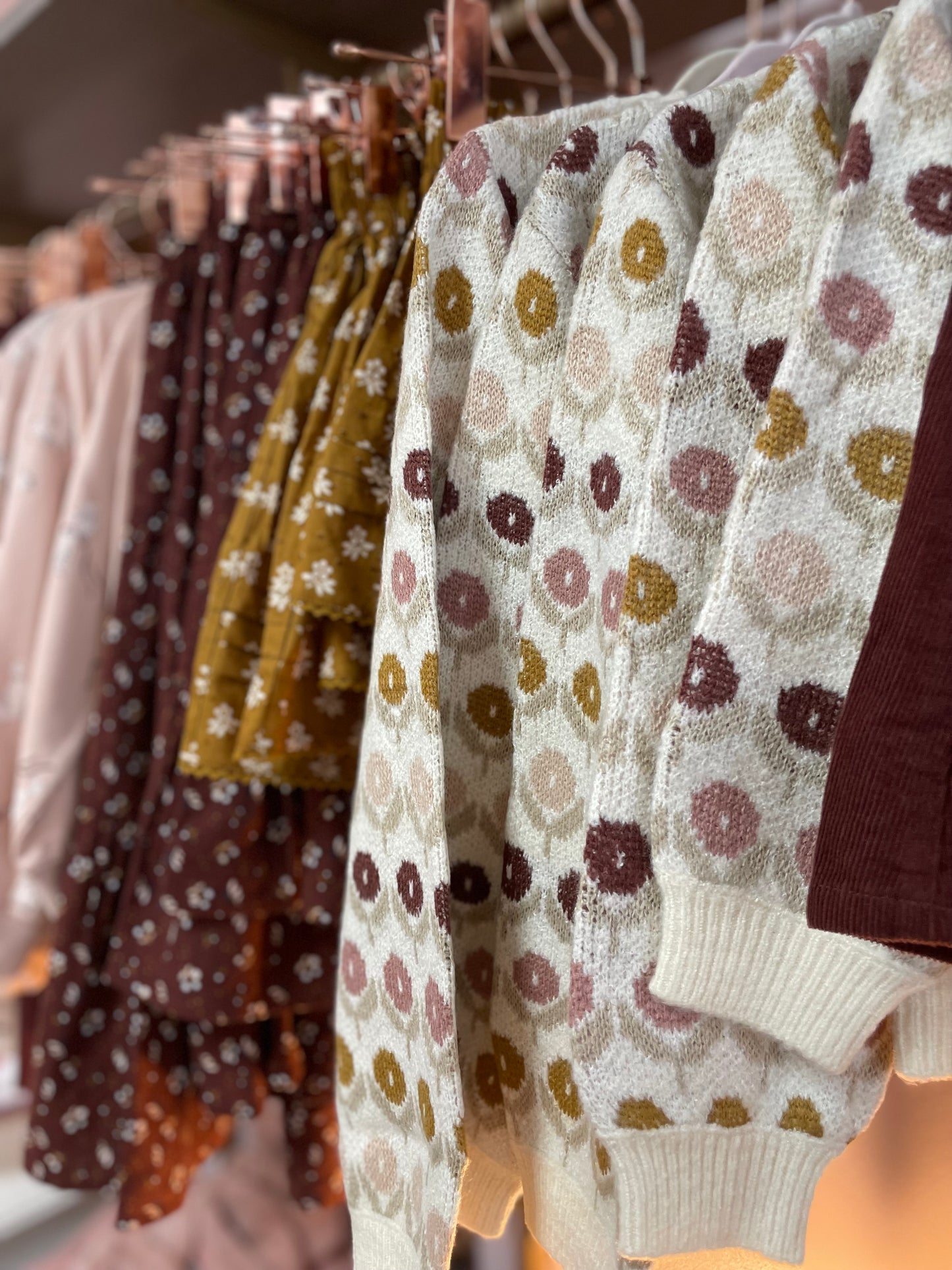 Mae Skirt - Golden Fleur