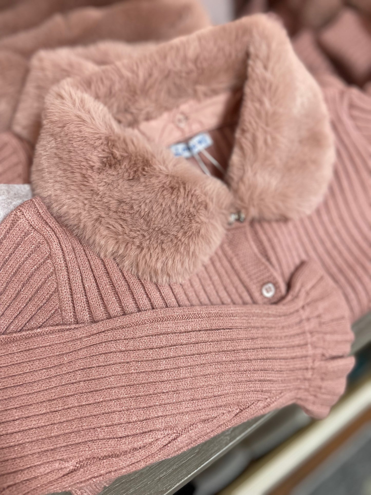 Retro Lipstick Cardigan