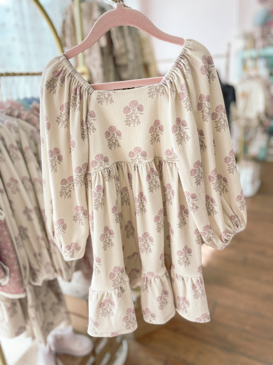 Fox Glove Flower Child Dress