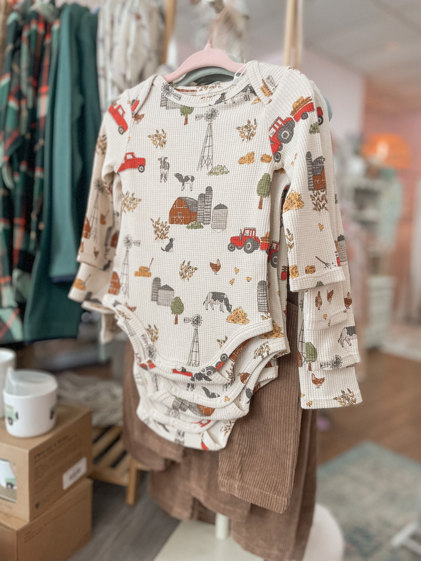 Hay Farmer - Lap Shoulder Bodysuit