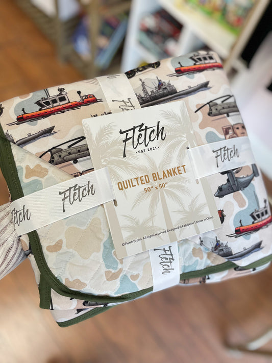 The Brave 2.0 Quilted Blanket