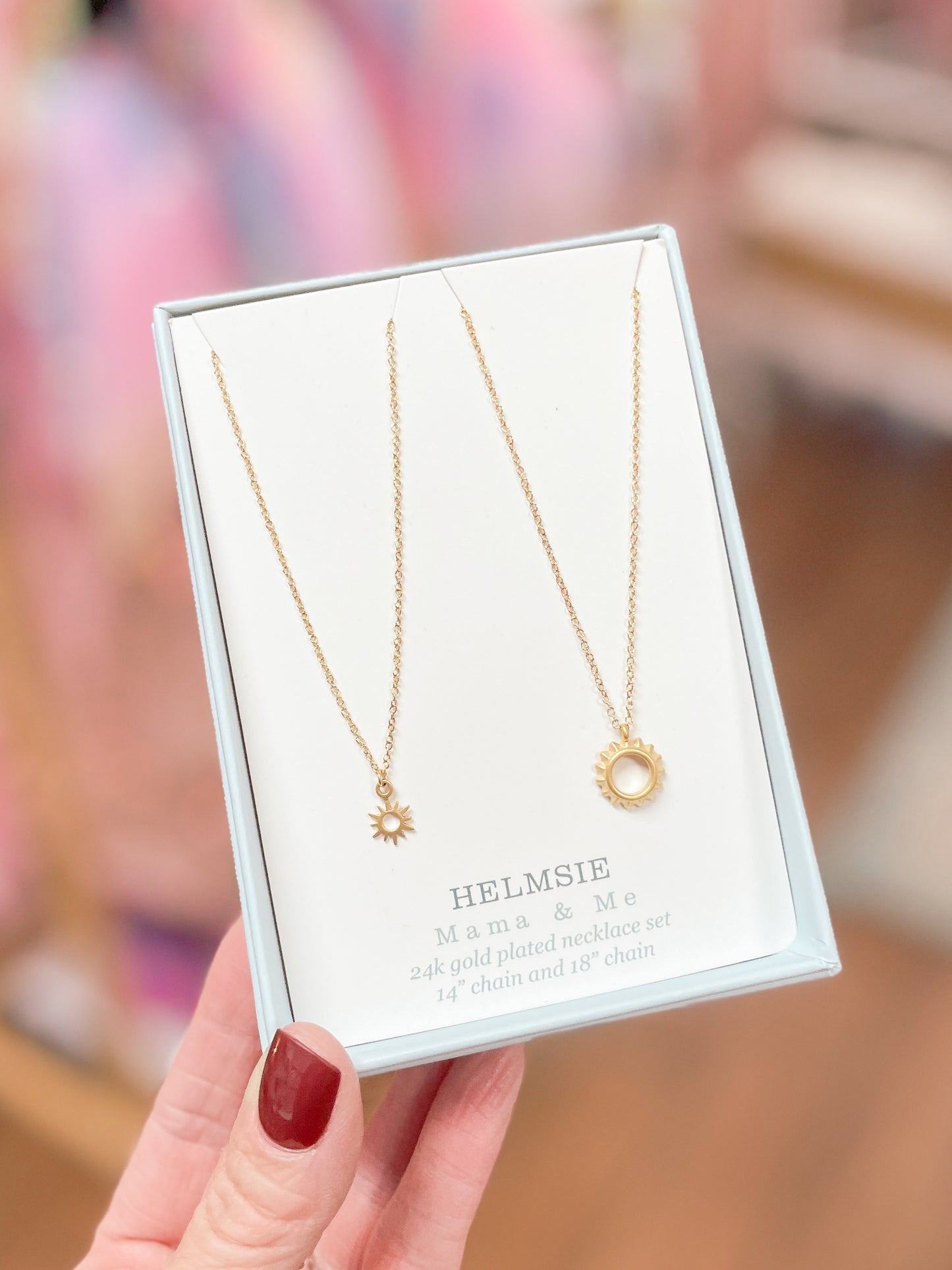 Mama & Me Sunshine Necklace Set