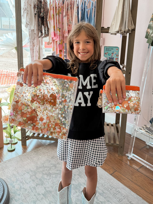 Everything Pouch- Orange Burst
