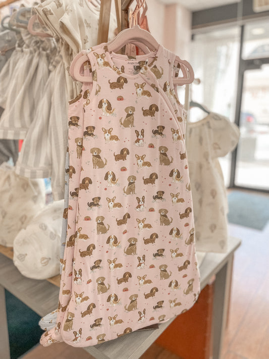 Pink Best Friend Dogs - Sleep Bag