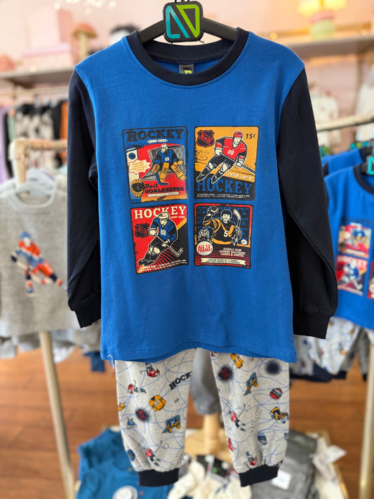 Glow-in-the-Dark Hockey PJ's- Kid