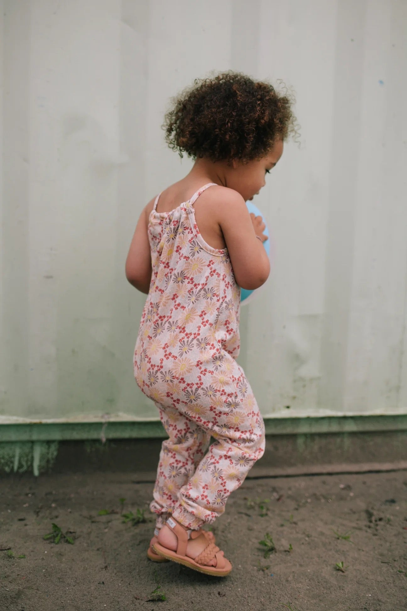 Gwen - Seaflower Sleevless Romper