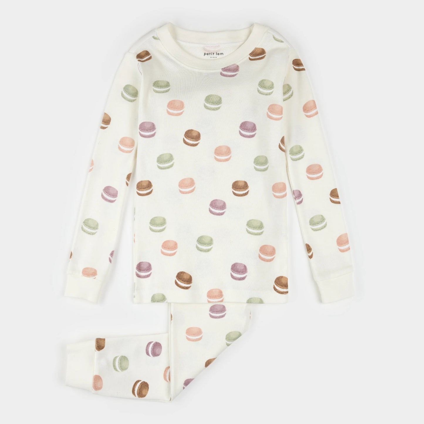 Macarons Antique White PJ Set