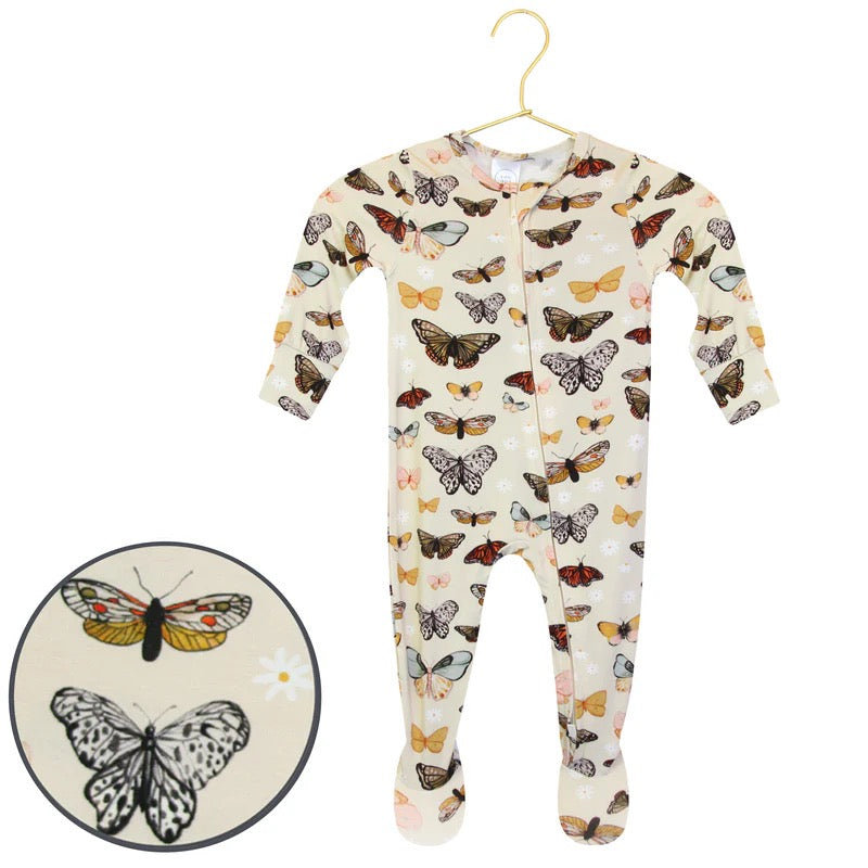 Amelia - Zipper Footie