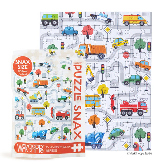 Trucks and Transportation 48 Piece Puzzle