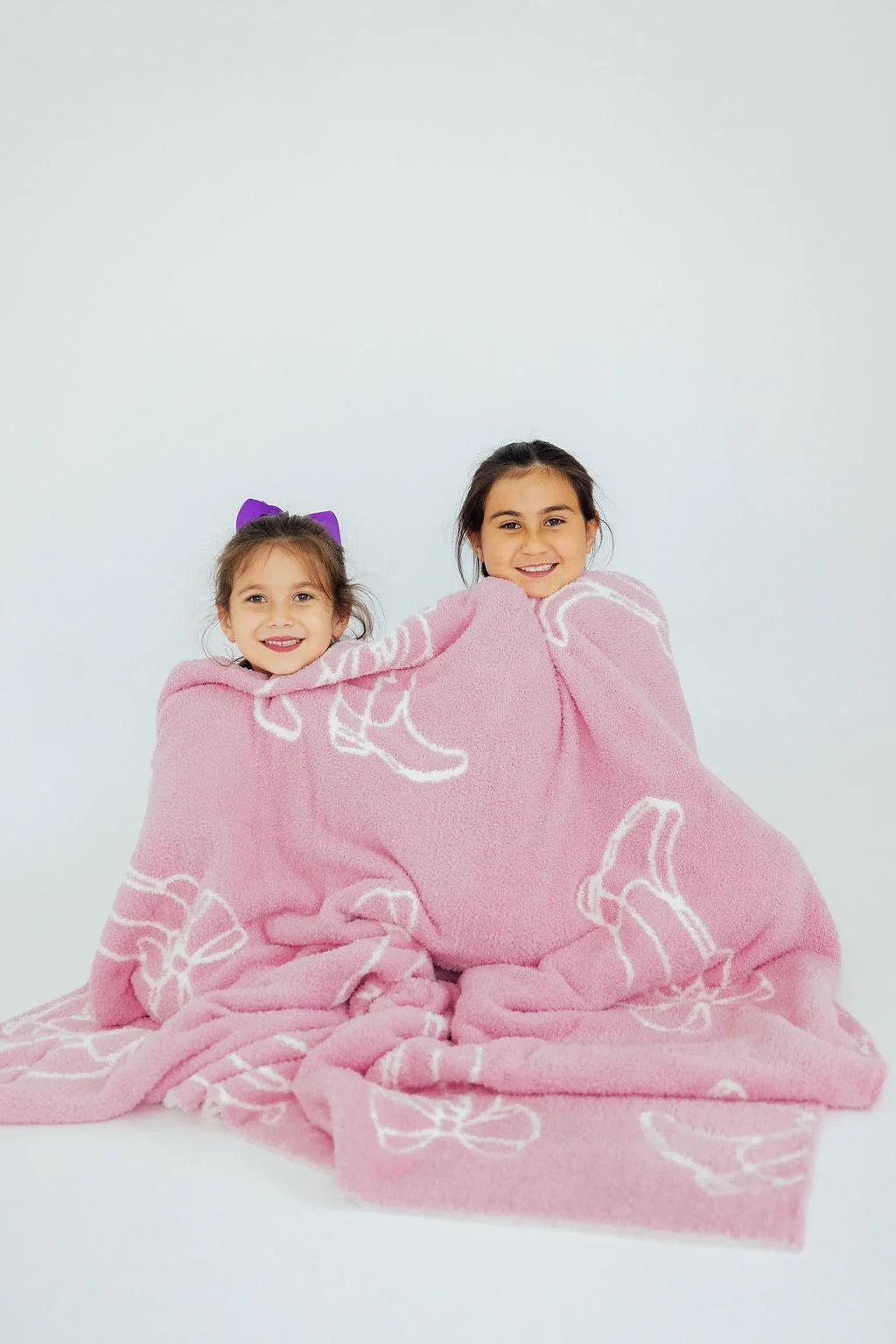 Light Pink Cowgirl - Cozy Blanket