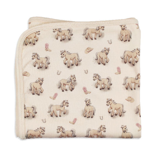 Blush Boots Organic Blanket