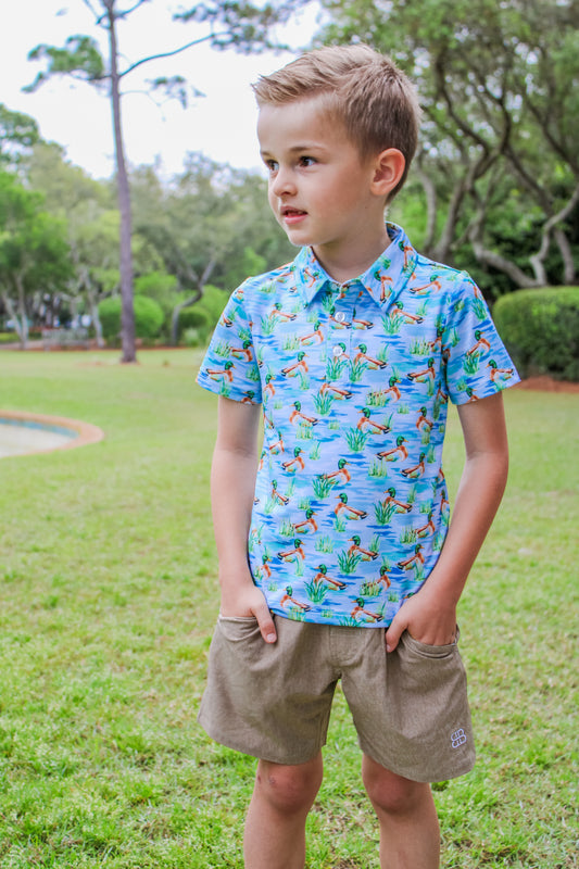 Scottie Performance Polo UPF - Maui Mallards