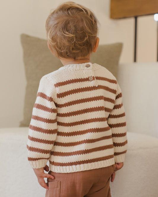 Rex Sweater - Cedar Stripe