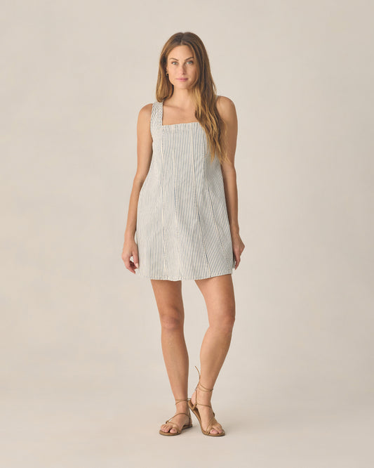 Women's Maeve Mini Dress - Railroad Stripe