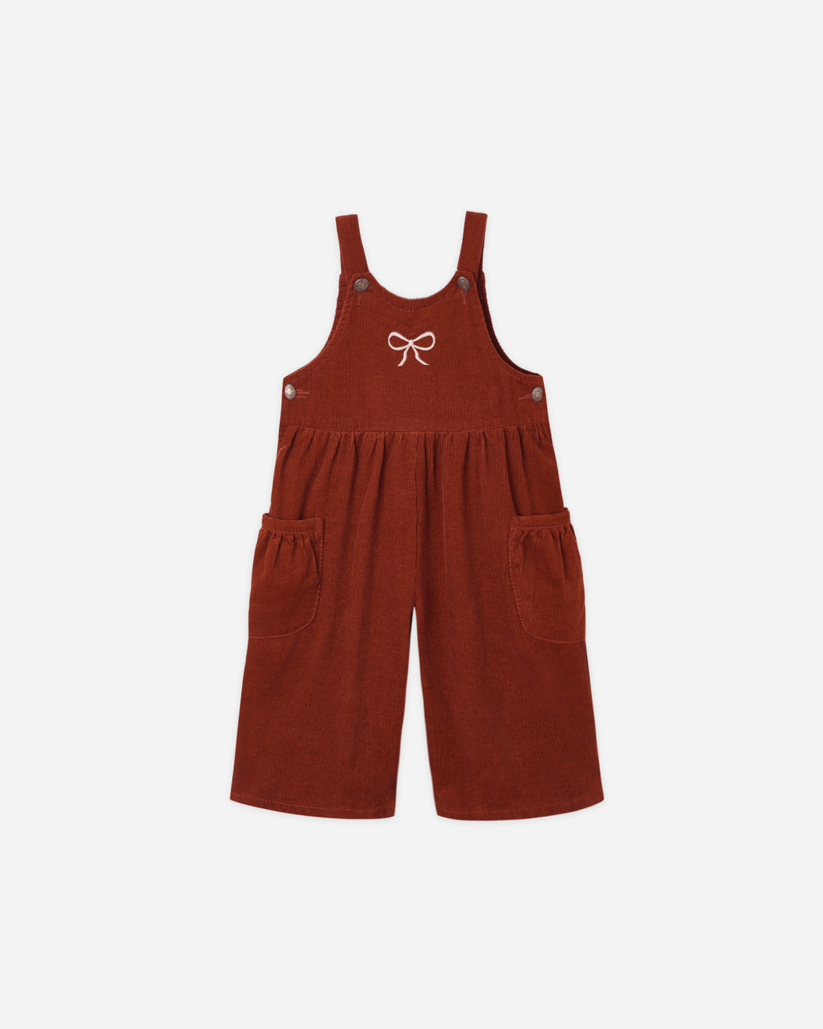 Wide Leg Overall- Ruby